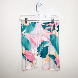 Old navy floral biker shorts